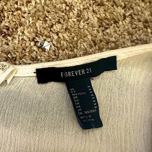 OLD FOREVER 21 mid length ruffled dress